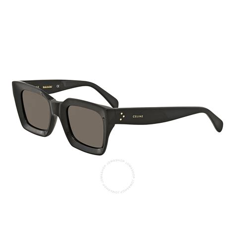 celine cl 41450/s|Celine Black Square Sunglasses CL41450S 807 50 .